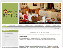 Tablet Screenshot of hotelkooperation.landhotels-meissen.de